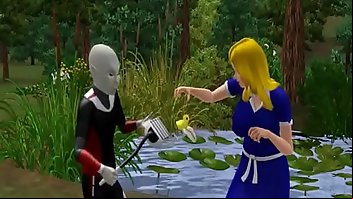 Alien 3D Cartoon 