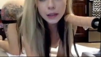 Fucking Machines College Dildo Big Tits 